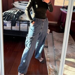 Levi’s Blue Cargo Jeans